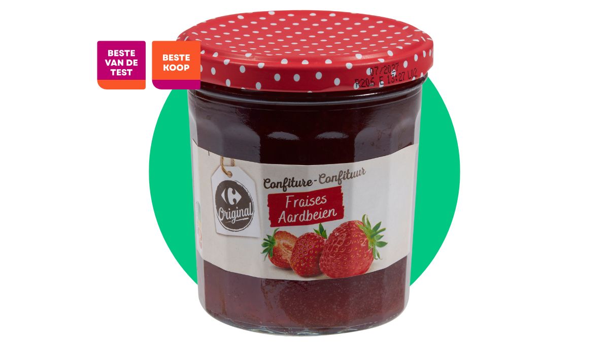 CARREFOUR ORIGINAL Confituur Aardbeien